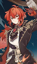 diluc from genshin impact