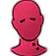 a pink icon of the bloodless status effect from baldurs gate 3